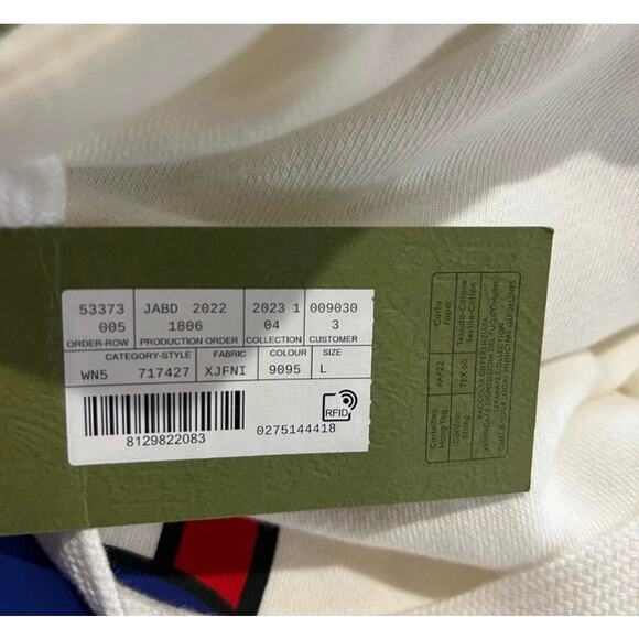 Men's Gucci jersey cotton hoodie, interlocking
G 1921 anniversary motif large - Picture 11 of 11